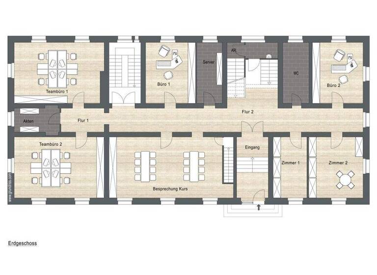 Bürofläche zur Miete 1.132,9 m² Bürofläche Borken 46325