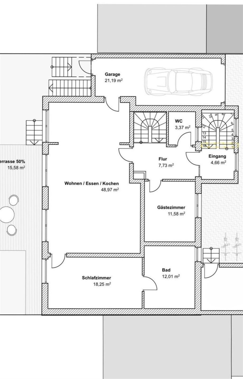 Wohnung zum Kauf als Kapitalanlage geeignet 590.000 € 4 Zimmer 150 m²<br/>Wohnfläche Karlsdorf Karlsdorf-Neuthard 76689