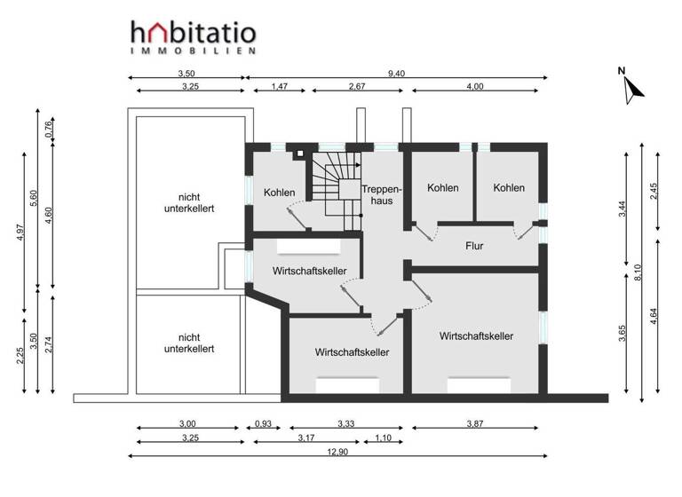 Doppelhaushälfte zum Kauf 349.000 € 8 Zimmer 143 m² 720 m² Grundstück Styrum Mülheim an der Ruhr 45476