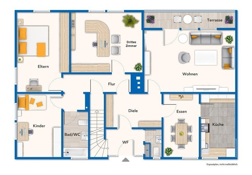 Einfamilienhaus zum Kauf 177.000 € 4,5 Zimmer 130,9 m²<br/>Wohnfläche 803 m²<br/>Grundstück Himmelpforten Himmelpforten 21709