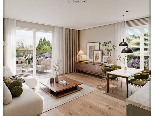Wohnung zum Kauf - Neubau 469.000 € 2 Zimmer 60,7 m² 3 Geschosse frei ab 01.12.2028 Parkstraße 25 Altenerding Erding 85435
