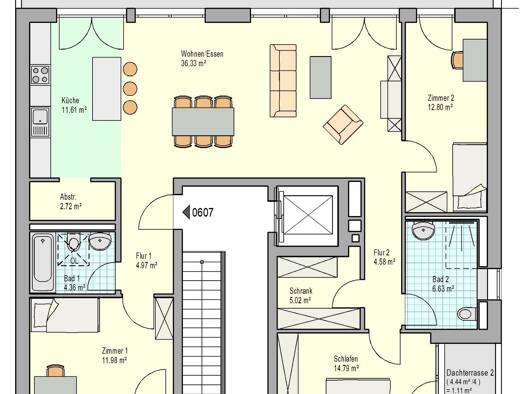 Penthouse zur Miete 1.659 € 4 Zimmer 125 m² 3. Geschoss frei ab 01.11.2026 Schillerstraße Reichenbach an der Fils 73262