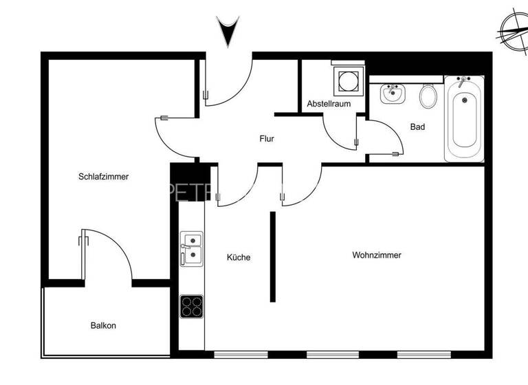 Wohnung zum Kauf 1.350.000 € 6 Zimmer 148,2 m² Harvestehude Hamburg 20144