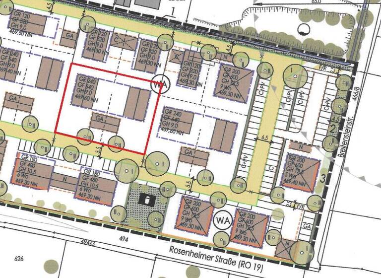 Grundstück zum Kauf 521.050 € 613 m² Grundstück Großkarolinenfeld 83109