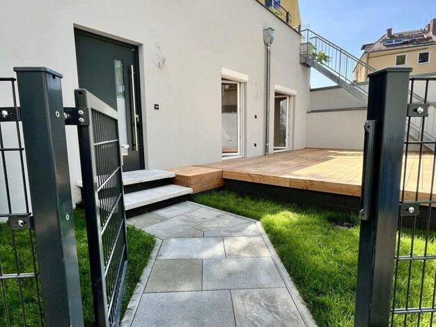 Terrassenwohnung zum Kauf provisionsfrei 280.000 € 2 Zimmer 72 m² EG Heroldstraße 11 Nordbahnhof Nürnberg 90408