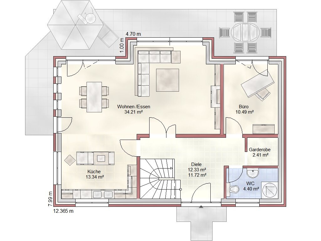 Haus zum Kauf 1.274.295 € 5 Zimmer 158 m²<br/>Wohnfläche 955 m²<br/>Grundstück ab sofort<br/>Verfügbarkeit Duvenstedt Hamburg 22397