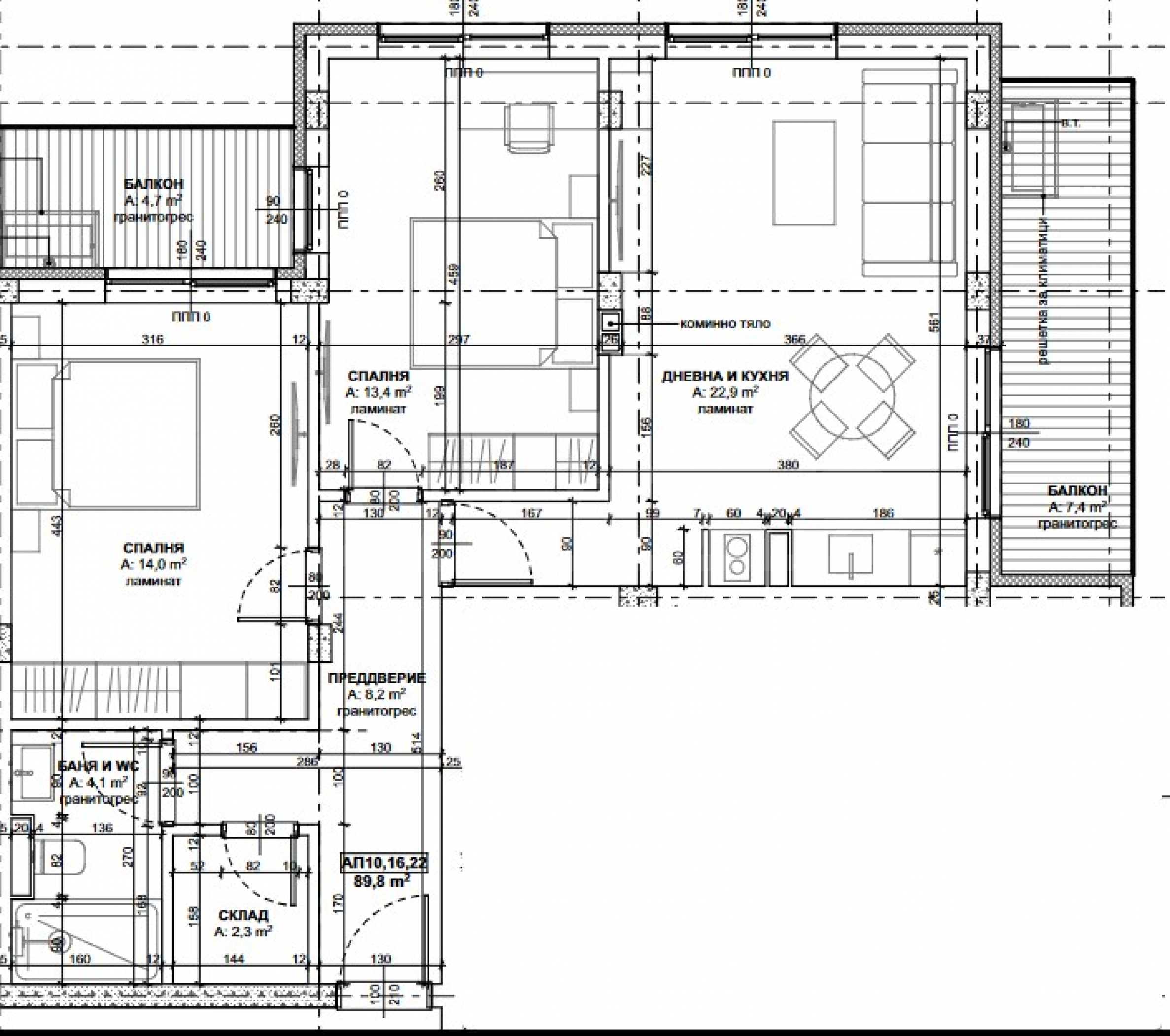 Studio zum Kauf 120.920 € 3 Zimmer 102,5 m²<br/>Wohnfläche Tsarevo