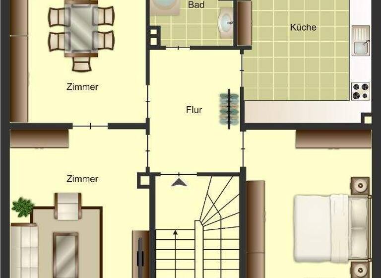 Wohnung zur Miete 719 € 3 Zimmer 79,6 m² EG frei ab 25.03.2026 Jahnstraße 15 Neubeckum Beckum 59269