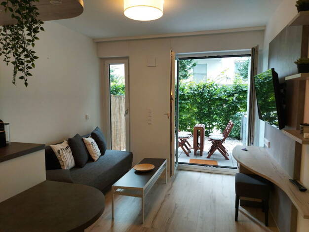 Wohnung zur Miete 1.285 € 1,5 Zimmer 36,5 m² EG frei ab 01.08.2025 Leopoldstrasse 204 Neufreimann Schwabing 80802