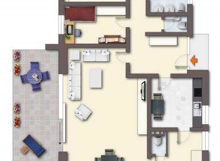 Bungalow zum Kauf 298.000 € 4 Zimmer 120 m² 730 m² Grundstück Papenburg 26871