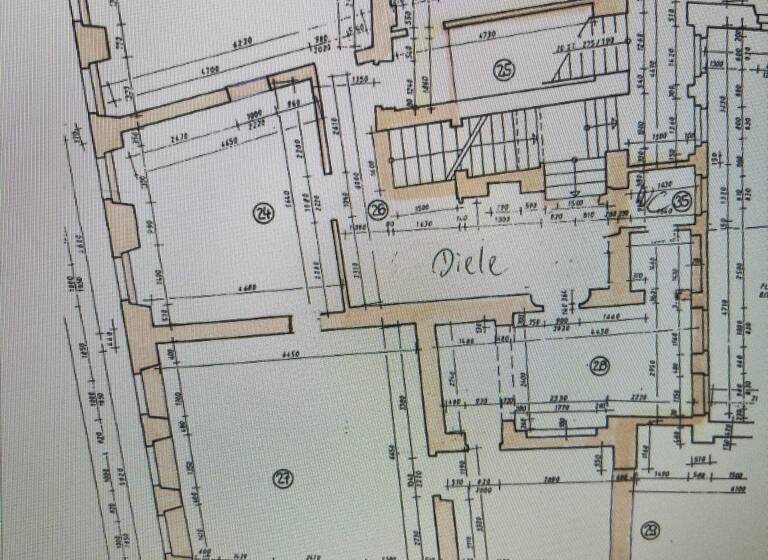 Praxisfläche zur Miete provisionsfrei 5,20 € 6 Zimmer 165,8 m² Bürofläche Obermarkt 2 Döbeln 04720