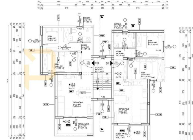 Wohnung zum Kauf 175.000 € 2 Zimmer 65 m² 1. Geschoss Vodice