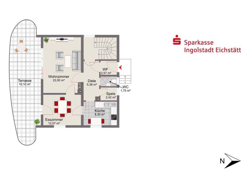 Einfamilienhaus zum Kauf 579.000 € 5 Zimmer 116 m² 794 m² Grundstück frei ab sofort Unterbrunnenreuth Ingolstadt 85051