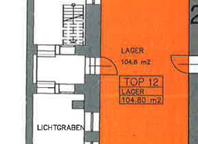 Lagerhalle zur Miete 524 € 104,8 m² Lagerfläche Wien 1050