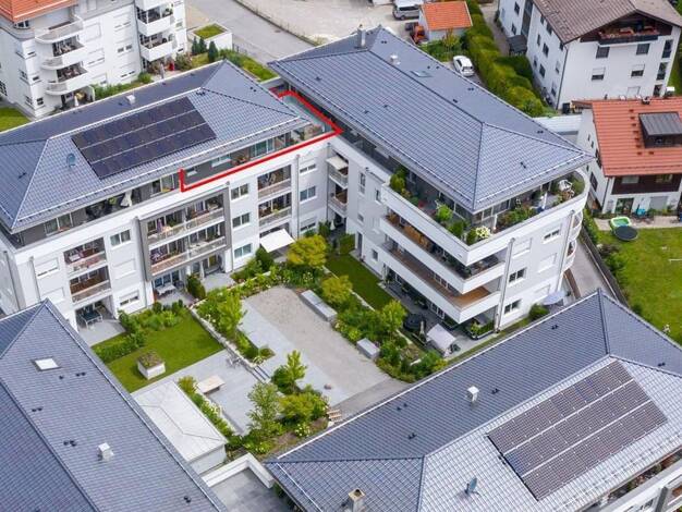 Penthouse zur Miete 1.615 € 2 Zimmer 101,2 m² 3. Geschoss frei ab 15.07.2026 Bad Tölz 83646