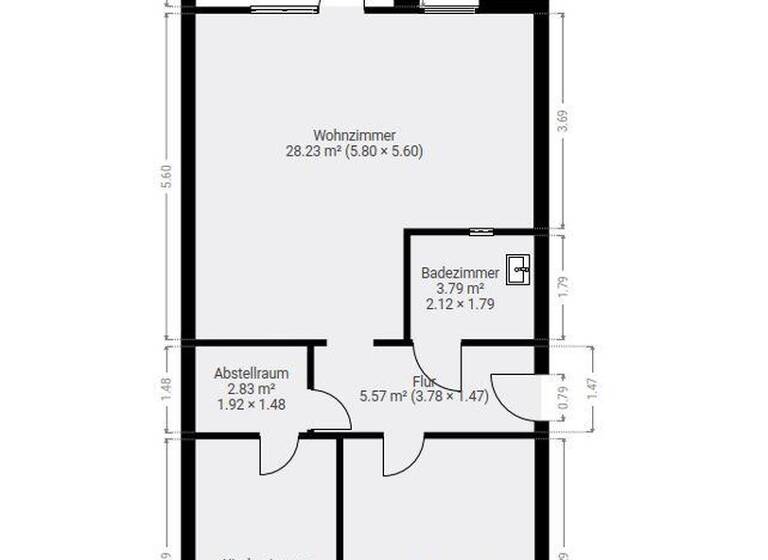 Wohnung zur Miete 940 € 3 Zimmer 67,3 m² 4. Geschoss Friedensstr. 18c Pätz Bestensee 15741