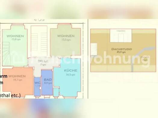 Maisonette zur Miete Tauschwohnung 1.260 € 4 Zimmer 120 m² EG Zollstock Köln 50969