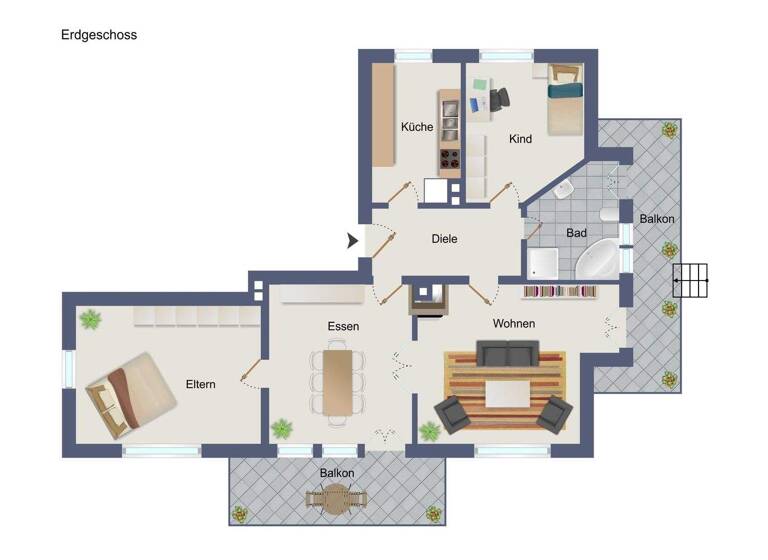 Wohnung zum Kauf 530.000 € 4 Zimmer 119,1 m² Darmstadt 64285