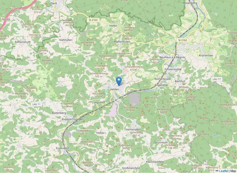 Grundstück zum Kauf 150.000 € 1.096 m²<br/>Grundstück Velden Velden 91235