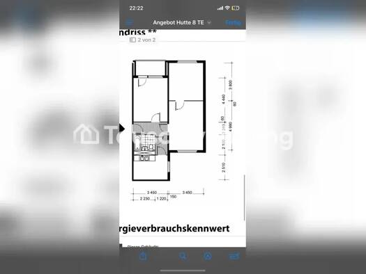 Wohnung zur Miete Tauschwohnung 510 € 3 Zimmer 59 m² 4. Geschoss Altstadt Erfurt 99084