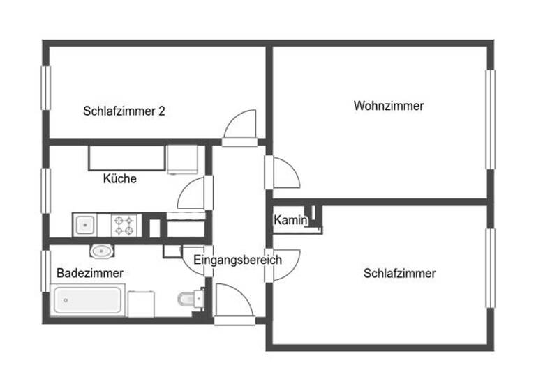 Wohnung zum Kauf 270.000 € 3 Zimmer 70,1 m² 2. Geschoss frei ab 01.05.2026 Ost Stuttgart 70190