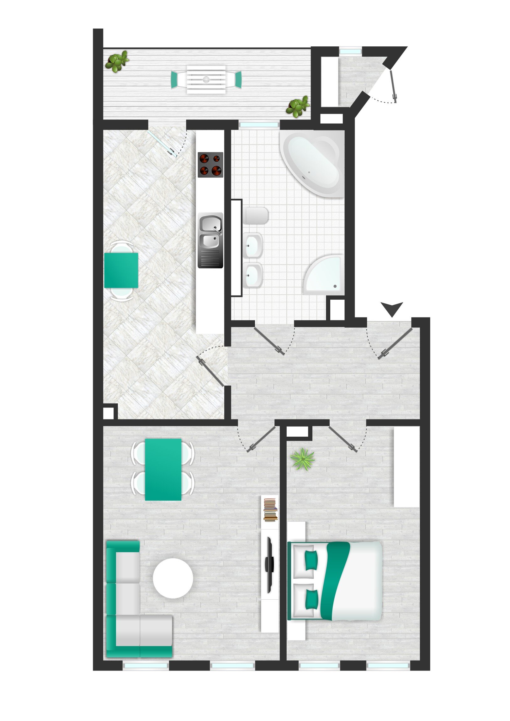 Wohnanlage zum Kauf als Kapitalanlage geeignet 175.000 € 62,5 m²<br/>Fläche Gohlis - Mitte Leipzig 04157