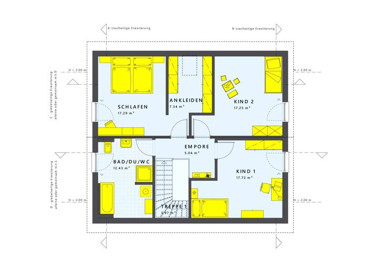 Einfamilienhaus zum Kauf 754.939 € 6 Zimmer 165 m²<br/>Wohnfläche 1.020 m²<br/>Grundstück Bad Herrenalb Bad Herrenalb 76332