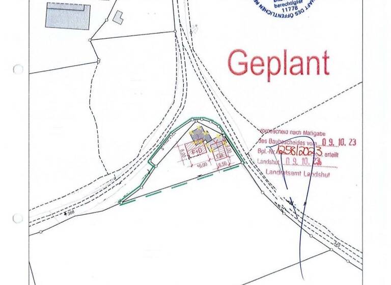 Grundstück zum Kauf 299.000 € 1.202 m² Grundstück Bruckbergerau Bruckberg 84079