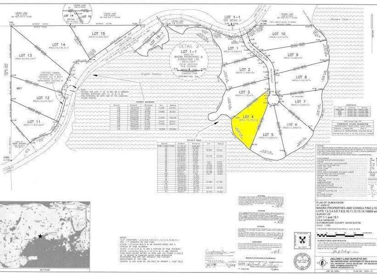 Grundstück zum Kauf 86.500 € 11.375 m² Grundstück Highway 316 Lot 4 Cole Harbour 010