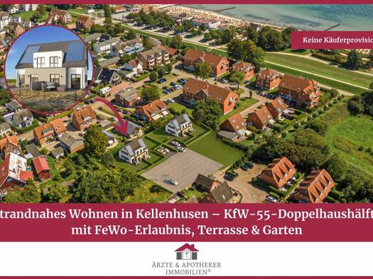 Doppelhaushälfte zum Kauf - Erstbezug 674.000 € 4 Zimmer 113 m² 299 m² Grundstück Kellenhusen Kellenhusen / Bockhorst 23746