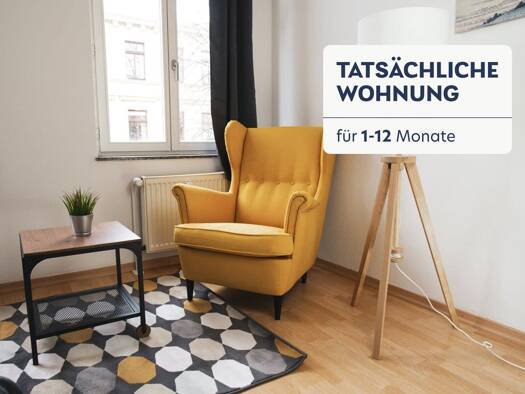 Wohnung zur Miete 1.739 € 2 Zimmer frei ab sofort Paulusviertel Nord 06114