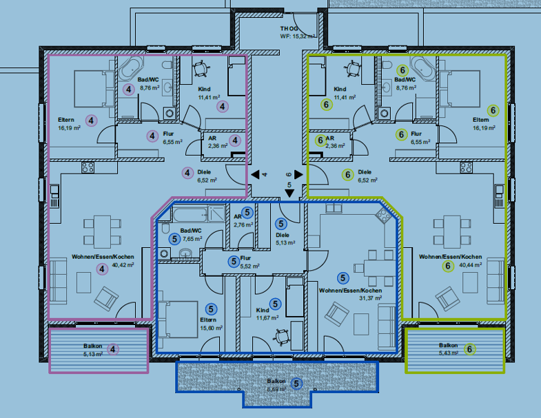 Wohnung zum Kauf provisionsfrei als Kapitalanlage geeignet 439.000 € 3 Zimmer 98 m² Hartschmiedenweg 4 Neustadt Neustadt an der Aisch 91413