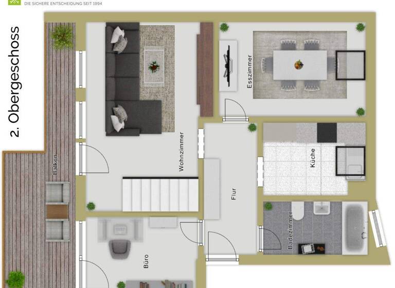 Wohnung zum Kauf 359.000 € 5 Zimmer 92,6 m² Innenstadt Ravensburg 88212