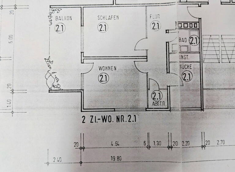 Wohnung zum Kauf provisionsfrei 215.000 € 2 Zimmer 62 m²<br/>Wohnfläche 1.<br/>Geschoss Pfullingen 72793