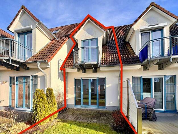 Reihenmittelhaus zum Kauf 295.000 € 4 Zimmer 96 m² 186 m² Grundstück Zingst 18374