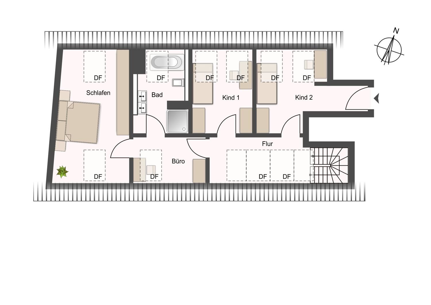 Wohnung zur Miete 2.900 € 4,5 Zimmer 106,8 m²<br/>Wohnfläche Am Waldfriedhof München 81377