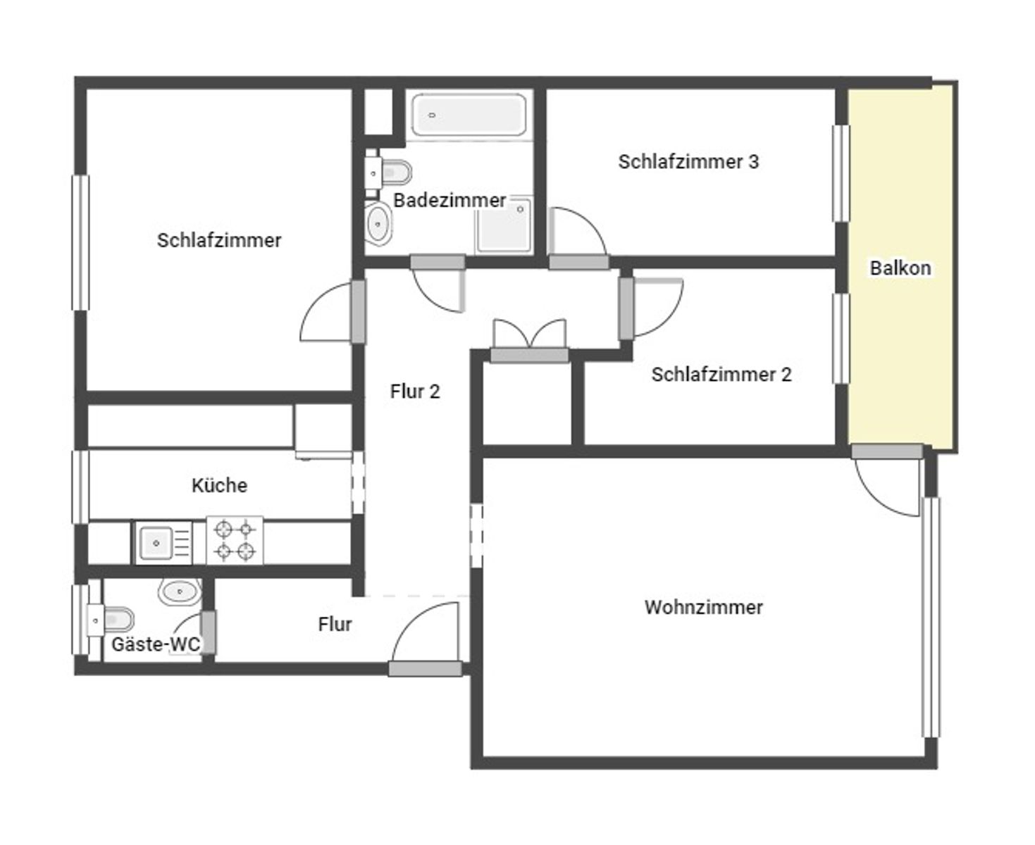 Immobilie zum Kauf als Kapitalanlage geeignet 200.000 € 4 Zimmer 82 m²<br/>Fläche Süd - West Lippstadt 59557