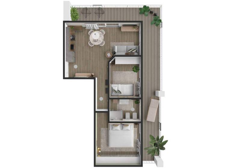 Wohnung zum Kauf 480.000 € 3 Zimmer 84 m² 3. Geschoss Bozen 39100