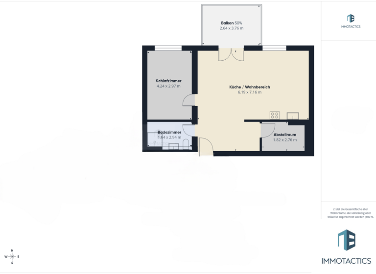 Wohnung zum Kauf - Erstbezug provisionsfrei 367.033 € 2 Zimmer 66 m² EG Bingen Bingen am Rhein 55411