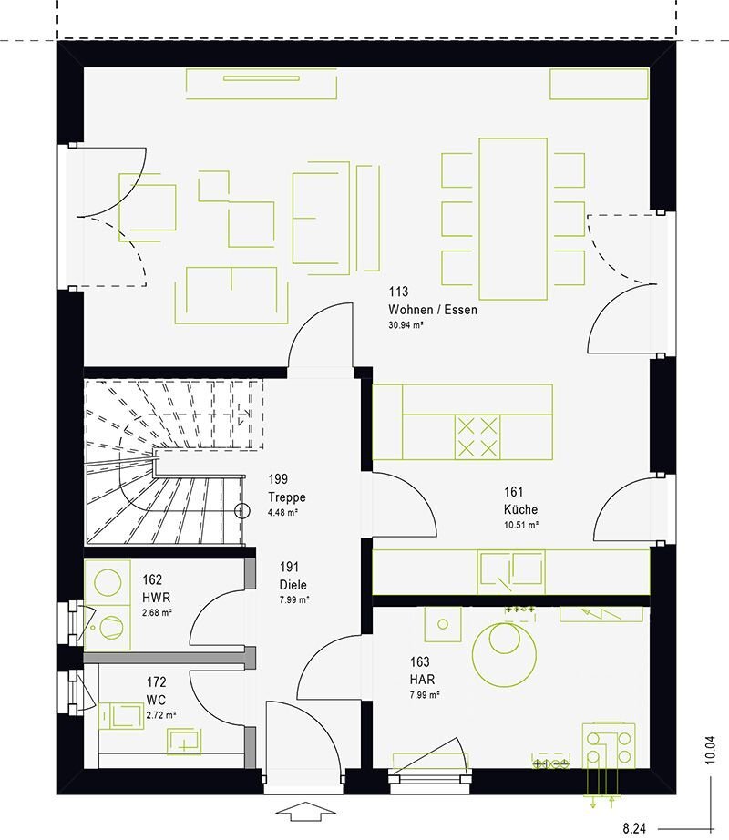 Doppelhaushälfte zum Kauf 558.999 € 4 Zimmer 135 m²<br/>Wohnfläche 460 m²<br/>Grundstück Seegefeld Falkensee 14612