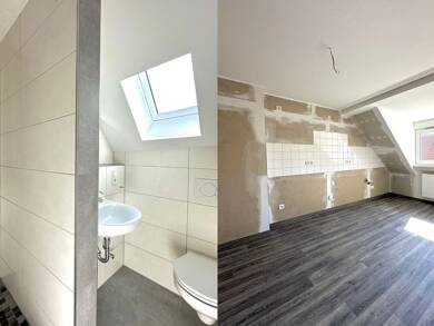 Wohnung zur Miete 400 € 2 Zimmer 50 m² Dachgeschoss, 4. Geschoss frei ab sofort Leipzigerstr. 70 Malstatt Saarbrücken 66113