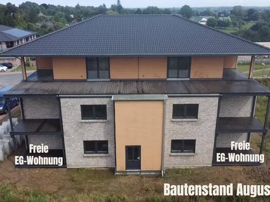 Terrassenwohnung zum Kauf - Erstbezug 318.000 € 3 Zimmer 105 m² EG frei ab sofort Steinbergkirche 24972