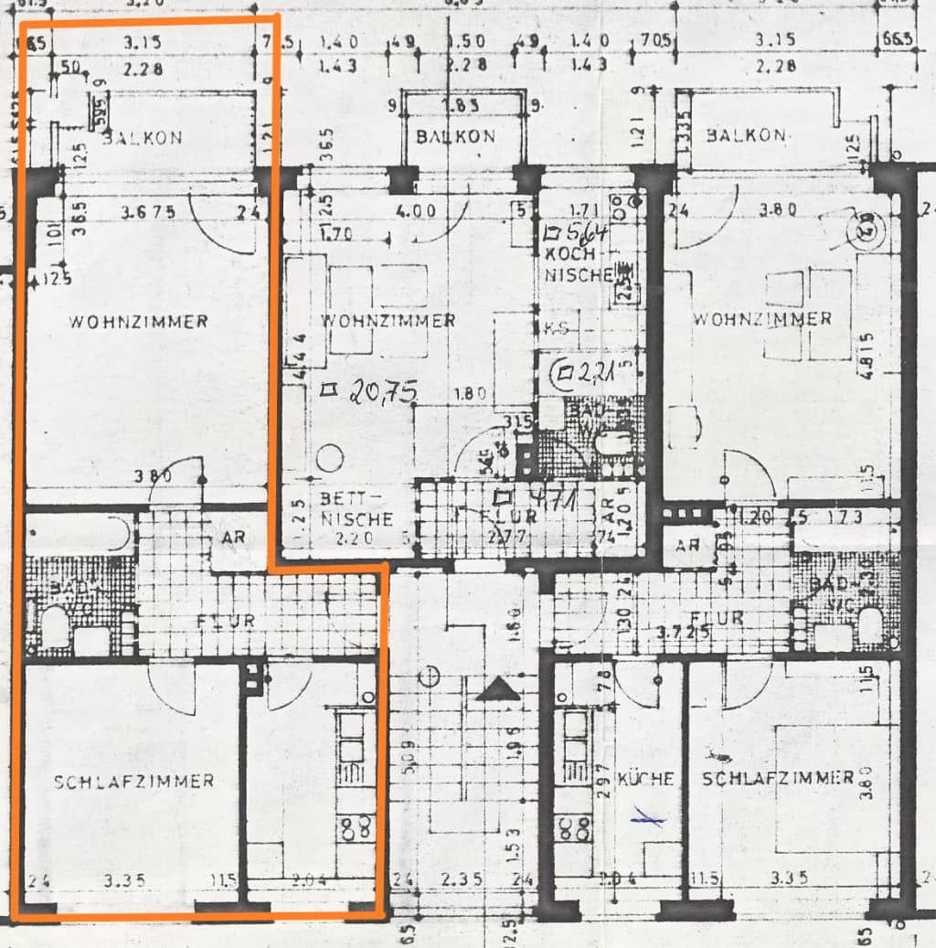 Wohnung zur Miete Wohnen auf Zeit 1.690 € 2 Zimmer 53 m²<br/>Wohnfläche 01.01.2025<br/>Verfügbarkeit Hasselbrookstraße Eilbek Hamburg 22089