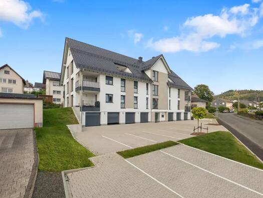 Terrassenwohnung zur Miete - Erstbezug 750 € 2 Zimmer 68,9 m² 1. Geschoss Bad Laasphe 57334