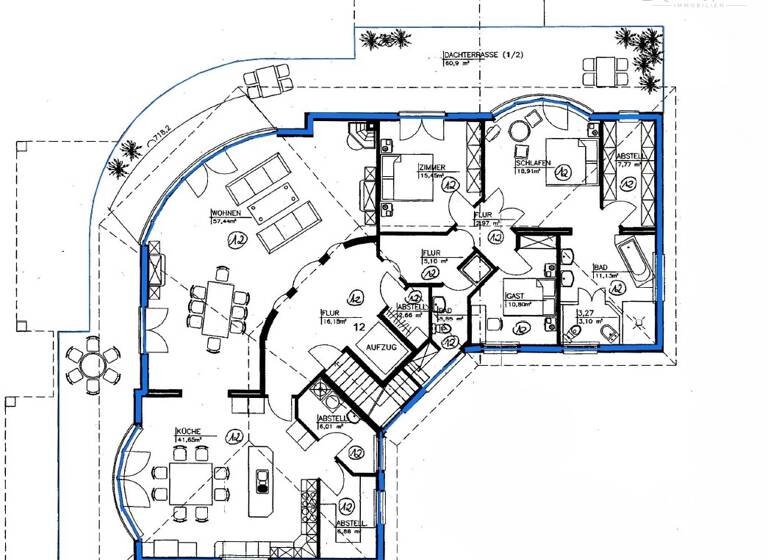 Penthouse zum Kauf 889.000 € 4 Zimmer 273 m² 4. Geschoss Buchholz Buchholz in der Nordheide 21244