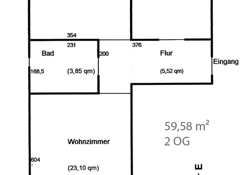 Wohnung zum Kauf als Kapitalanlage geeignet 351.000 € 2 Zimmer 60 m² Moosach München 80997