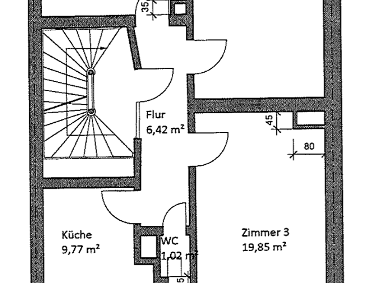 Wohnung zum Kauf 499.000 € 3 Zimmer 75 m² 1. Geschoss Nordend-Ost Frankfurt am Main 60316
