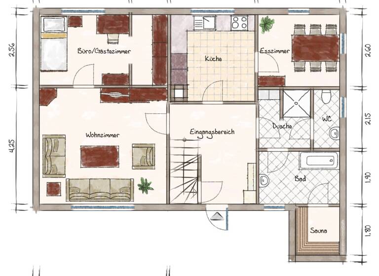 Einfamilienhaus zum Kauf 249.000 € 6 Zimmer 130 m²<br/>Wohnfläche 4.500 m²<br/>Grundstück Spielberg Lanitz-Hassel-Tal 06628