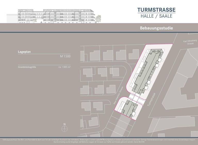 Grundstück zum Kauf provisionsfrei 1.300.000 € 1.823 m² Grundstück Lutherplatz Halle (Saale) 06110