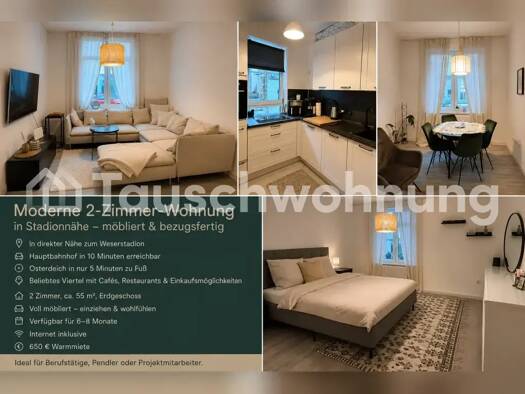 Wohnung zur Miete Tauschwohnung 800 € 2,5 Zimmer 55 m² Hulsberg Ost 28205